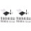 Damaged Screw Extractor Set,44 PCS Stripped Screw Extractor Kit, HSS Broken Screw Remover Set with Bit & Socket Adapter 1