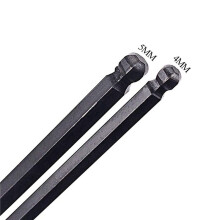 2Stück 4mm & 5mm Halsstabschlüssel, Schlüssel Werkzeug für Akustik Gitarre Tief Oder Schmale Fachwerkeinstellung