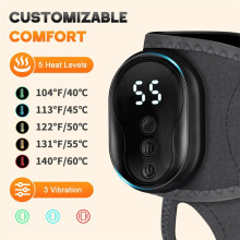 Cordless Pulse Wrist & Ankle Massager - Rechargeable Joint Support Belt for Hand, Foot & Muscle Fatigue Relief Wrist