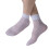 Men's Business Nylon Sheer Ankle Socks, Thin Striped 1