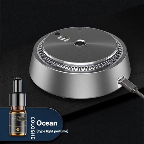 Car Aroma Diffuser, Car Aluminum Alloy Aerosol Diffuser, Intelligent Car Aromatherapy,Car Decorative Aromatherapy 2