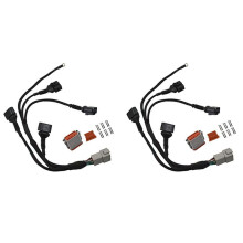 2X 1.8T Ignition Coil Wiring Harness Loom for 1997-2006 TT A4 Quattro Beetle 1.8L Turbocharged