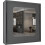 MN Furniture (Grey, 180cm)  Sliding Door Wardrobe with Mirror 2