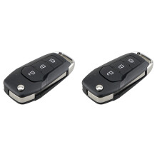 2X Car Remote Key 3 Button 433MHz 49Chip Fit for KA+ Modeo Glaxy S-Max 2014 2015 2016 DS7T-15K601-B