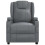 VidaXL vidaXL Massagesessel Anthrazit Kunstleder 3