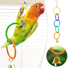 Bird Climbing Swing Rings for Small Birds