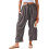 Women's Linen Wide Leg Pants Casual Loose Drawstring 1