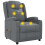 VidaXL vidaXL Massagesessel Anthrazit Kunstleder 6