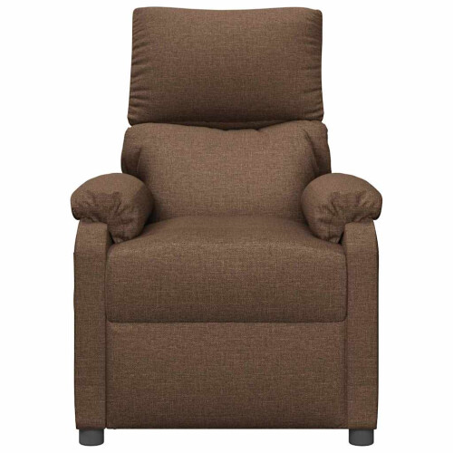 VidaXL vidaXL Massagesessel Braun Stoff 2