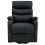 VidaXL vidaXL Massagesessel mit Aufstehhilfe Dunkelgrau Stoff 3