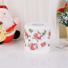 5 Stili Rotolo di Carta di Babbo Natale Asciugamani di Carta Velina Decorazioni Natalizie Carta Igienica per Camera da Ufficio di Babbo Natale di