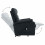 VidaXL vidaXL Massagesessel mit Aufstehhilfe Dunkelgrau Stoff 5