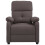 VidaXL vidaXL Massagesessel Dunkelbraun Stoff 3