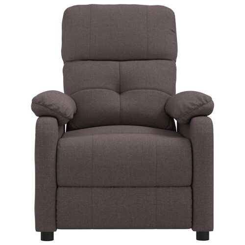 VidaXL vidaXL Massagesessel Dunkelbraun Stoff 2