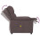 VidaXL vidaXL Massagesessel Dunkelbraun Stoff 6
