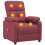 VidaXL vidaXL Massagesessel Weinrot Stoff 7