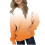 Girls Gradient Pullover Sweatshirt Oversized Crewneck 1