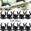 Suction Cups for Aquarium Black Rubber Holder 8