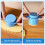 Circle and Heart Cake  Cutter and Pusher, 3D Printed Cake  Molds Shapes Press Set, Baking Tools for Home Baking 4