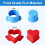 Circle and Heart Cake  Cutter and Pusher, 3D Printed Cake  Molds Shapes Press Set, Baking Tools for Home Baking 7
