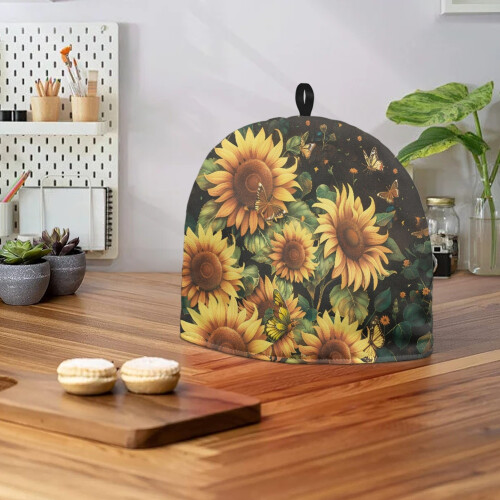 Sunflower Tea Kettle Cover Decorative Warming Quilt for 2