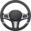 Leather Car Steering Wheel Cover Non-Slip Comfortable 6
