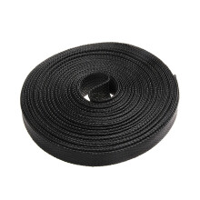 Black PET Nylon Cable Sleeve 5 Meters