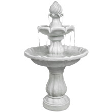 Centurion ARUNA Elegant 3-Tier Outdoor Water Fountain Self-Contained Stunning Garden Feature with Cascading Waterfall