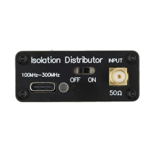 Active RF Isolation Splitter Active RF Isolation Distributor RF Splitter for GPSDO Source 100kHz to 150MHz