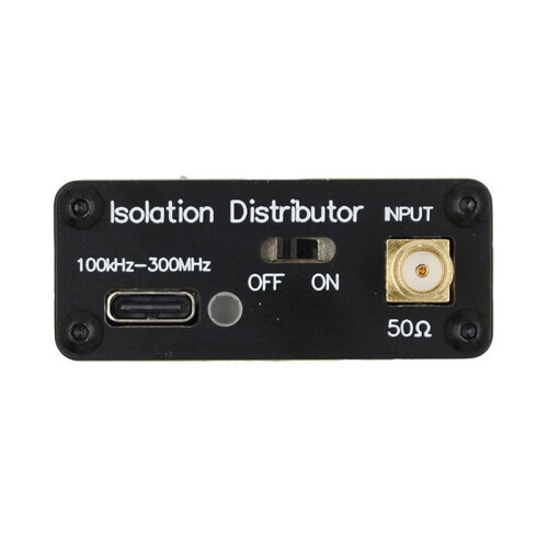 Active RF Isolation Splitter Active RF Isolation Distributor RF Splitter for GPSDO Source 100kHz to 150MHz