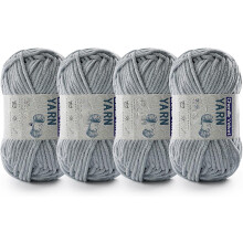 2 Pac Chenille Yarn for Crocheting - Fluffy Baby Yarn 50g