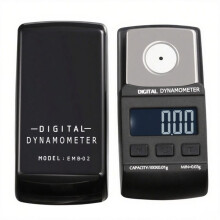 Small Size Digital Turntable Force Scale Portable LCD Screen Stylus Force Gauge Black Color Tracking Metal