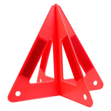 Emergency Warning Triangle Reflective Red 3-Pack