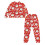 Women's Santa Claus Printed Pajama Set 2 pcs M 2