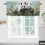 Panda Thermal Curtain Valance Bamboo Blue Sky 54x18 in 1 1