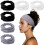 Women's Wide Non-Slip Elastic Headbands 6-Pack 1