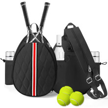 Tennis Backpack for 2 Rackets with Wet/Dry Compartment