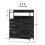 Rustic Chest of Seven Fabric Drawers - Black 5