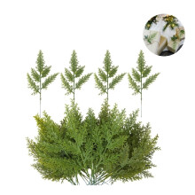 Artificial Pine Sprigs Green Faux Picks 40 pcs
