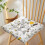 Tufted Chair Cushions with Ties Polyester 15.75x15.75 Inch 1