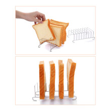2 Stuks Toast Broodrek Houder 8 Slice Gaten Tool Cooling Grid Broodrek Rechthoek Airfryer Accessoires Organizer