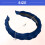 Solid Navy Blue Wide Headband Non-slip 1.18 Inch 3