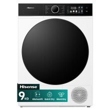 Hisense 3i KitchenFit Series DH3I902UWDC Wifi Connected 9Kg Heat Pump Tumble Dryer - White - A++ Rated
