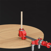 Wheel Marking Gauge Center Finder Ruler Compass Woodworking Precision Linear Arc Dual-Purpose Scriber