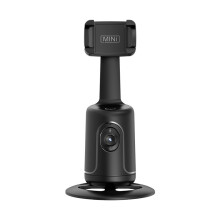 360 Auto Face Tracking Phone Holder with Remote and Rechargeable Battery