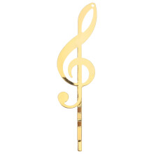 Musical Note Hair Clip Alloy Women's Fashion Accessory 1