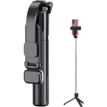 Portable Travel Selfie Stick Tripod with Remote for Group Photos and Video Recording