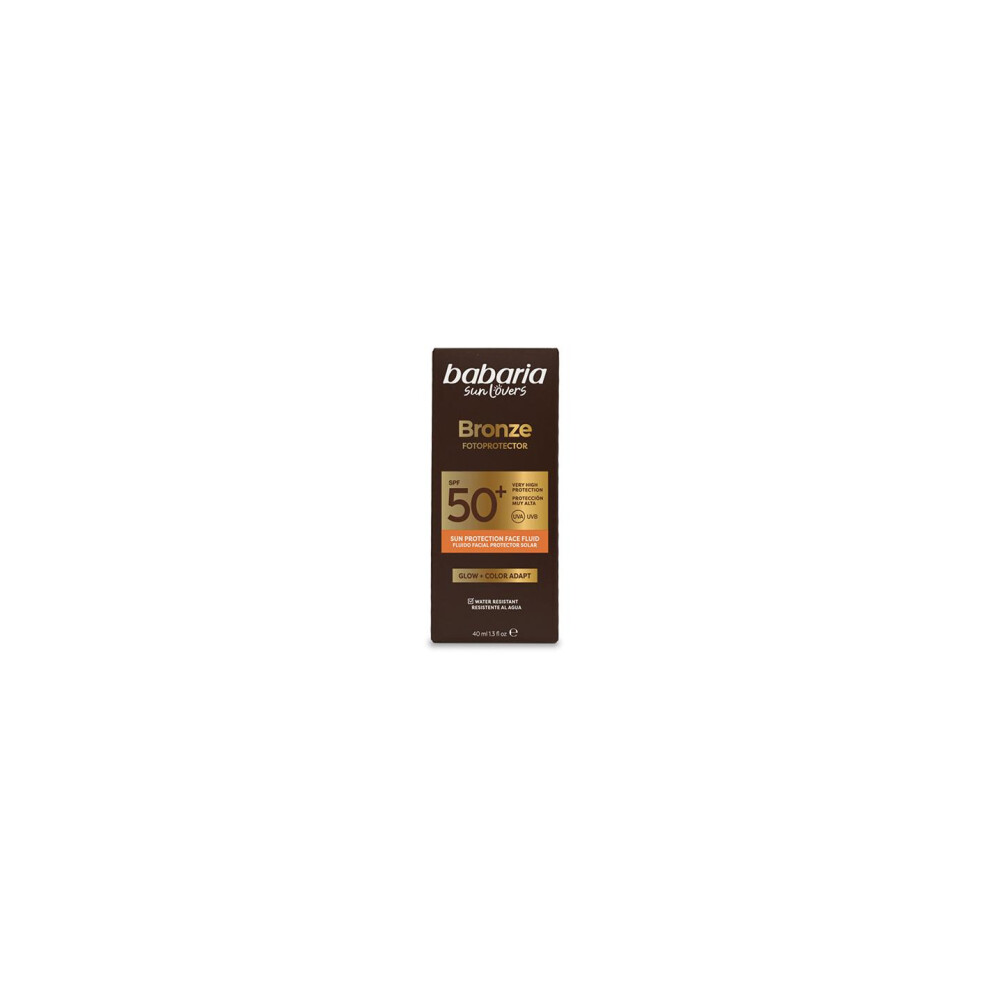 Babaria Sun Lovers Bronze Fluido Solar Facial Spf50+ 40 Ml
