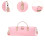 Handheld Flute Storage Bag Pink Lightweight 50x20x7cm 6