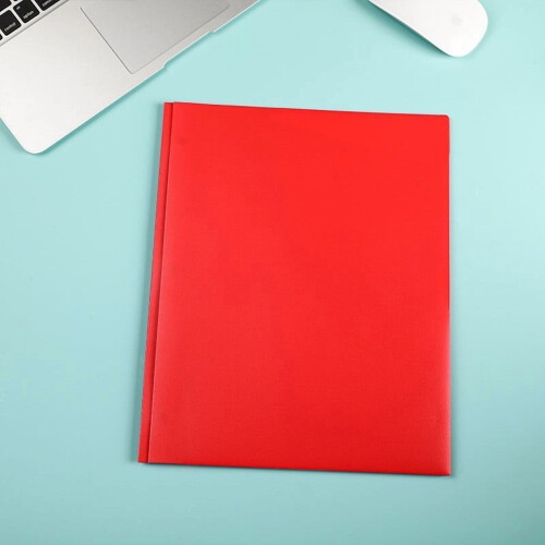 Heavy Duty Plastic Folders with Pockets Letter Size